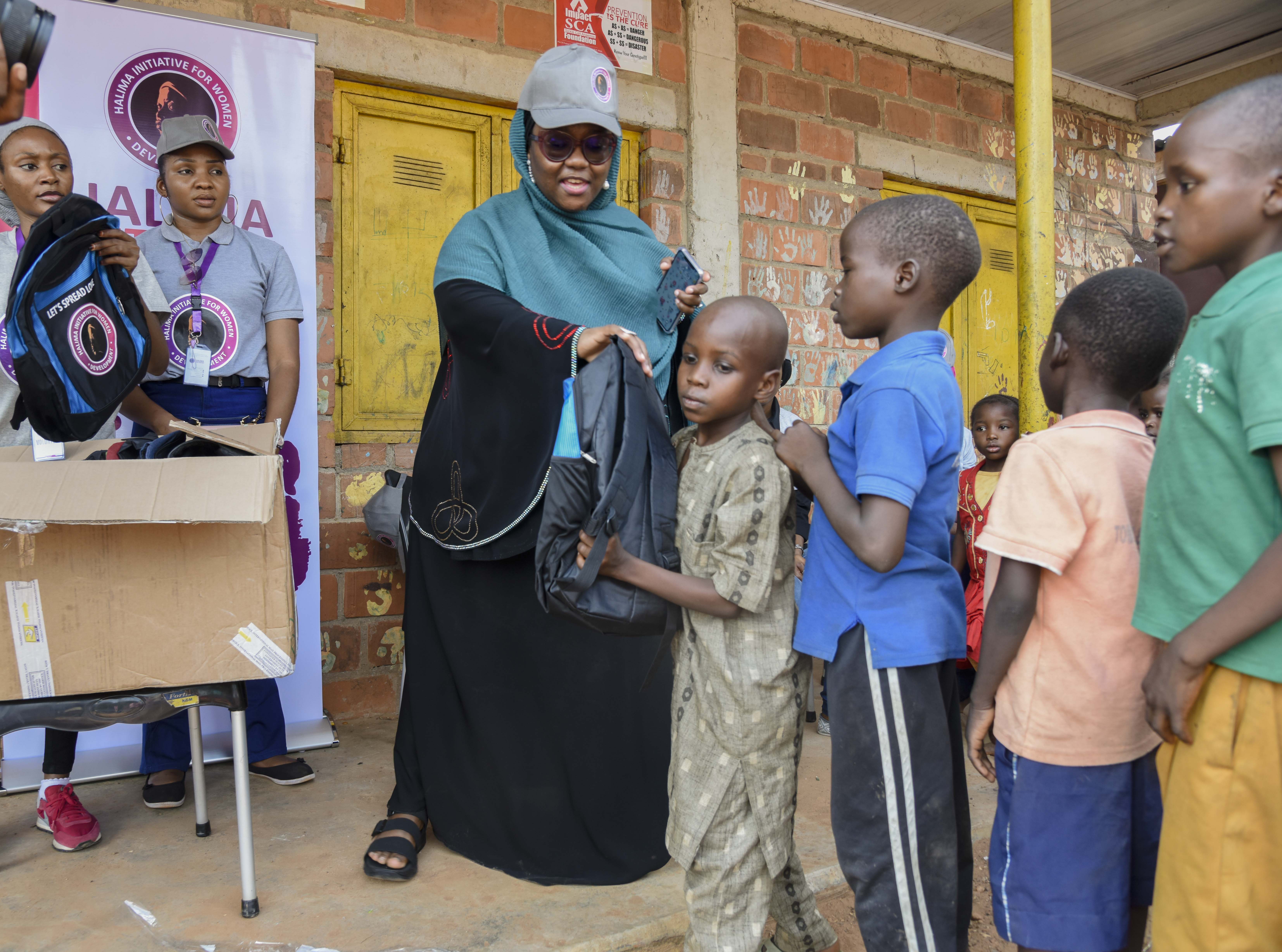 HIWD distributes learning materials to 1000 children in FCT IDPs camp